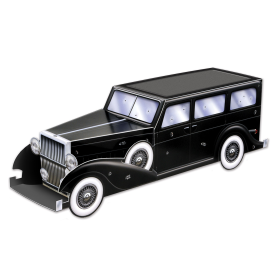 3-D Centerpiece (Design: Gangster Car, size: 11.75x11x0.5)