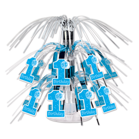 Cascade Style Centerpiece (Design: 1st Birthday Mini Cascade, size: 11.75x11x0.1)