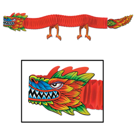 Novelty Tissue(Multiple Themed Designs Available) (Design: Asian Tissue Dragon)