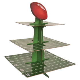 Cake/Cupcake Stands Centerpieces (Theme: Football, size: 15" x 11.75")