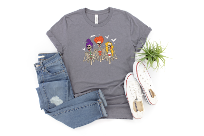 Hocus Pocus- Skeleton Halloween (Option: Shirt, size: X-Small)