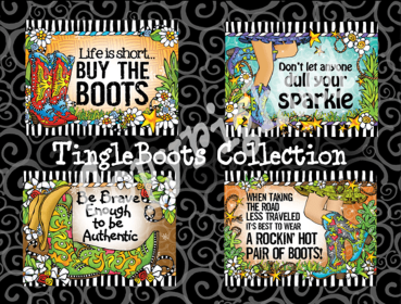 Wacky Note Cards (Design: TingleBoots Assortment)