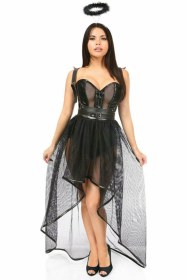 Lavish Gothic Angel Costume (size: 2X)