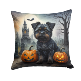 Spooky Halloween Throw Pillow (size: 14Hx14W194030771846)