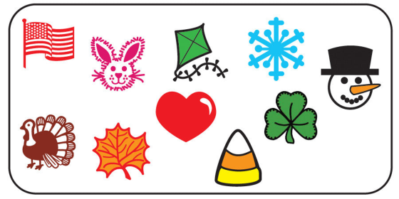 Incentive Stamp Set (size: Color)