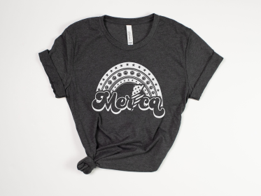 Merica Patriotic 4th of July shirt (Color: Dark Heather Grey, size: X Small)