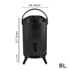 L Stainless Steel Insulated Beverage Dispenser