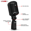 Vintage Microphone Classic Dynamic Style Mic