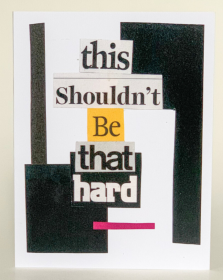 Birthday Greeting Card (Pack of 6) (Cover Saying: This Shouldn't Be That)