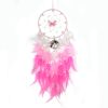 Catcher Gradient Crystal Stone Life Tree Feather Wind Chime