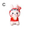 Rabbit Doll Lion Plush Toys; New Year's Mascot