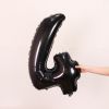 1PCS 32inch Black Number Foil Balloons Decorations