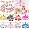 25pcs/set 1st Happy Birthday Balloon Set