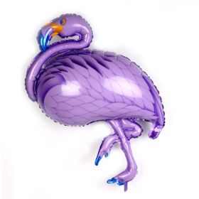 Large Flamingo Foil Balloons for Birthday Wedding Party (Variation: purple)