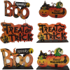 Halloween Wooden Centerpiece Halloween Table Toppers