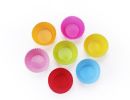 Colorful Shaped Nonstick Silicone Cupcake Molds