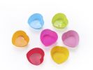 Colorful Shaped Nonstick Silicone Cupcake Molds