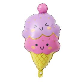 Ice Cream Candy dessert series shape Foil Balloons (Ballon Size: as photo, Color: 1pcs balloon B)