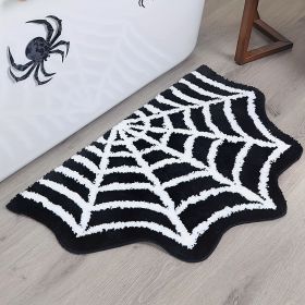Spider Web Area Rugs Halloween Themed Element Rug (size: 23.62*35.43inch)