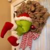 Christmas Thief Wreath Front Door Decoration
