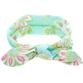 Baby Girl Headbands Bohemian Floral Style (Color: green)
