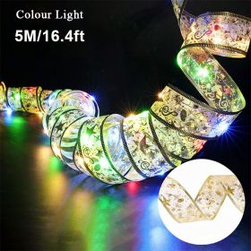 New Years Christmas Lights; New Years Christmas Decorations (Color: COLORFUL)
