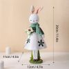 Cute Resin Rabbit Children Easter Bunny Decoration