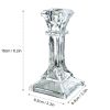 Glass Candle Holder Candlestick Wedding Centerpiece