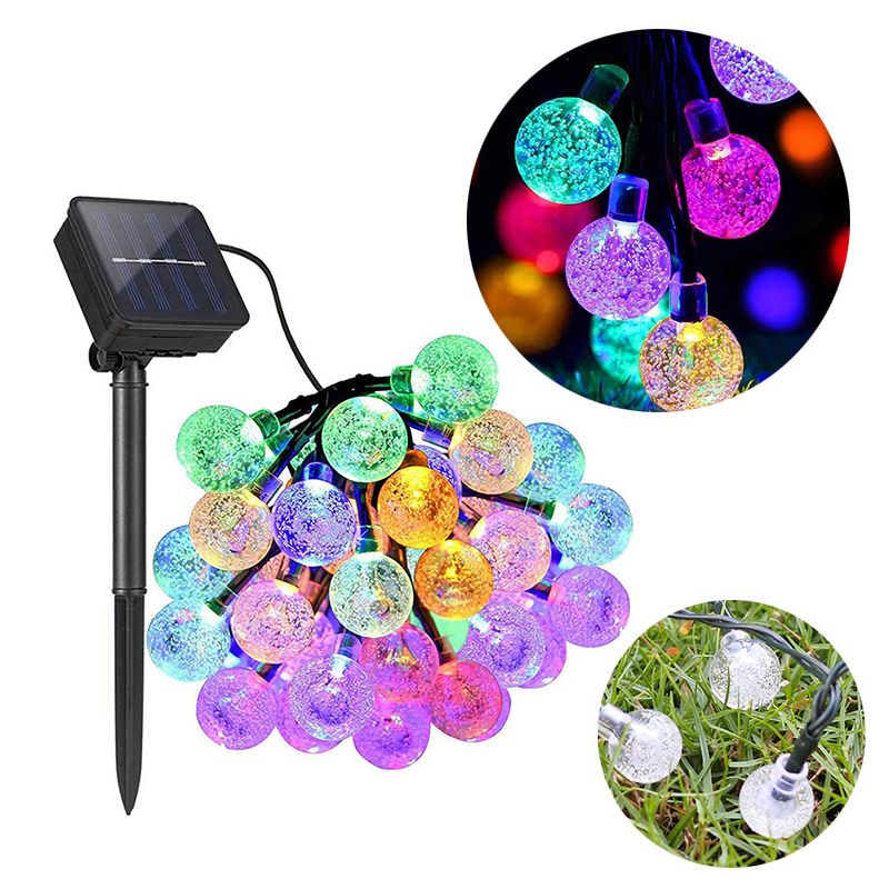 Solar String Lights Outdoor Fairy Lights Garlands Christmas Party Solar String Lights Outdoor Fairy Lights Garlands Christmas Party