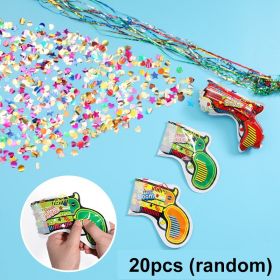 Wedding Confetti Fireworks Toy Handheld Gun (Ships From: CN, Color: 20PCS)
