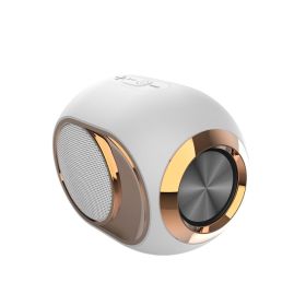 Powerful Bass Subwoofer Built-in HD Microphone Sound Box (Ships From: China, Color: B4E101-1)