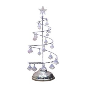 Christmas Lights Crystal Christmas Tree Night Lights (Color: White light)