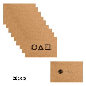 Squid Game Card, Party Mystery Cards Halloween Invitations (size: 20pcs)