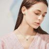 Sparkling 925 Sterling Silver Birthstone Necklaces for Women