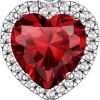 Sparkling 925 Sterling Silver Birthstone Necklaces for Women