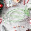 Christmas Candy Glass Plate, Christmas Theme Serving Tray