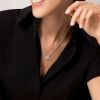 Sparkling 925 Sterling Silver Birthstone Necklaces for Women