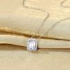 Sparkling 925 Sterling Silver Birthstone Necklaces for Women