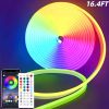 RGB Neon LED Strip Lights, 16.4Ft Led Neon Rope Lights