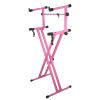 5 Core 2 Tier Keyboard Stand Double X Style Adjustable