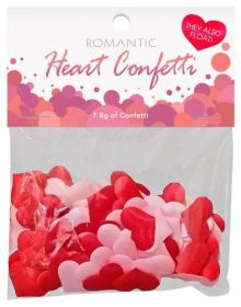 Romantic Heart Confetti Red, Pink (SKU: KHENVC40)