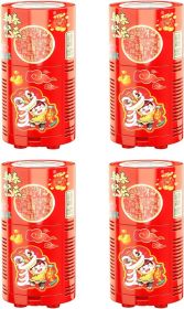 Fireworks Bubble Machine, Portable Bubble Machine with Lights, Closeable Music (Color: 4pcs)