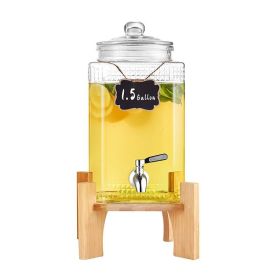 Beverage Dispenser with Nozzle, Restaurants/Hotels/Parties (Capacity: 1.5 gal, Color: As pic show)