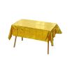 12 Pack Tablecloth Plastic Party Table Cloth