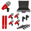 5 CORE Professional Drum Mic Kit 7 Piece