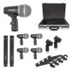 5 CORE Professional Drum Mic Kit 7 Piece