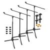 5 Core Tripod Mic Stand Floor Adjustable 18 to 72 Inches