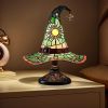Handmade Gothic Witch Hat Night Light –Witch Hat Lamp