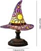 Handmade Gothic Witch Hat Night Light –Witch Hat Lamp