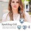 Sparkling 925 Sterling Silver Birthstone Necklaces for Women